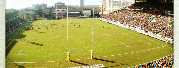 Welford Road Stadium is one of Lugares favoritos de Carl.