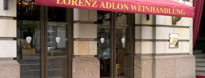 Lorenz Adlon Weinhandlung is one of Michelin Stars Berlin 2014.