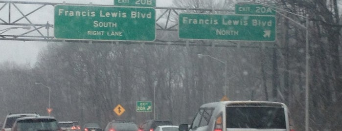 Grand Central Parkway at Exit 20 is one of New York City area highways and crossings.