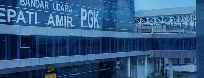 Bandara Depati Amir (PGK) is one of bandara.