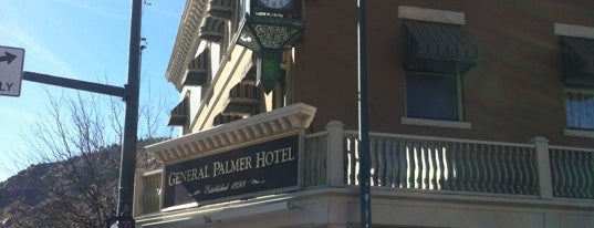 The General Palmer Hotel is one of Mayor’s Liked Places.