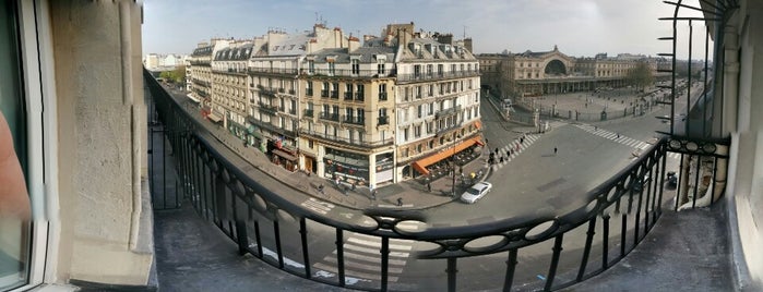 Hôtel Libertel Gare de l'Est Français is one of natiges 님이 좋아한 장소.