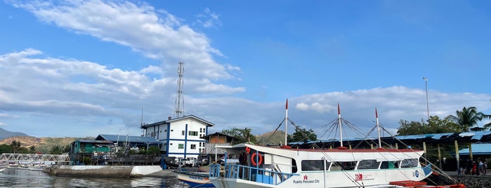 Honda Bay Wharf is one of Places to go around Puerto Palawan.