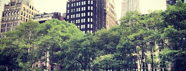 Bryant Park is one of Places-NY.