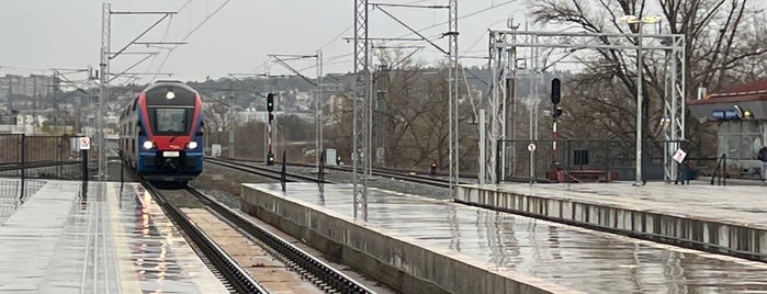 Železnička stanica Novi Beograd is one of Train stations visited.