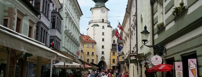 St. Michael's Gate is one of Long weekend in Bratislava.