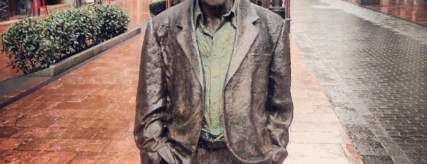 Woody Allen Statue is one of Principado de Asturias.