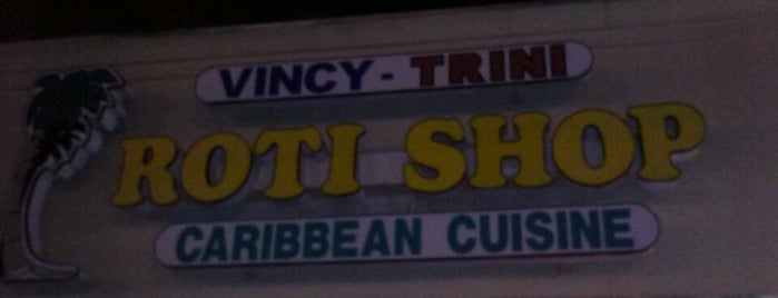 Vincy & Trini Roti Shop is one of Usual suspects.
