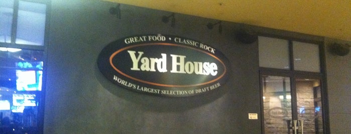 Yard House is one of Goal restaurants.
