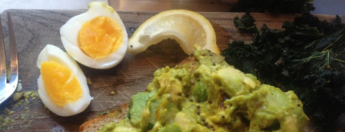 The Butcher's Daughter is one of Avocado on toast. It's a thing..