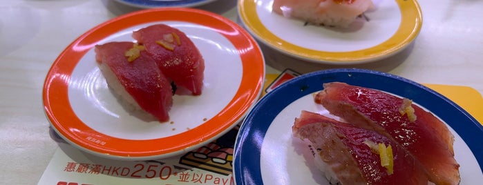 Genki Sushi is one of The 15 Best Places for Spicy Seafood in Hong Kong.