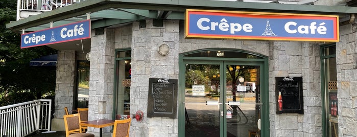 Crépe Café is one of Vancouver BC.