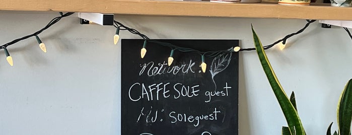 Caffe Sole is one of World Coffee Places.