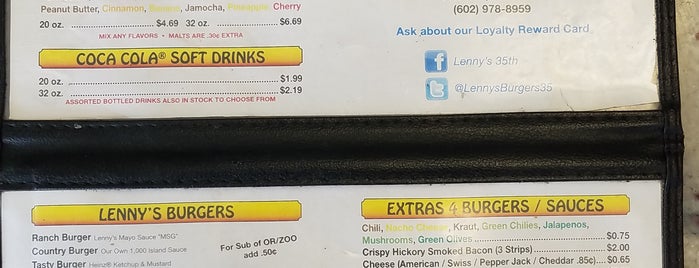 Lenny's Burger Shop is one of Eats.