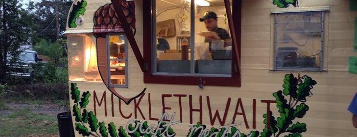 Micklethwait Craft Meats is one of Texas Monthly Top 50 BBQ Joints In The World 2013.