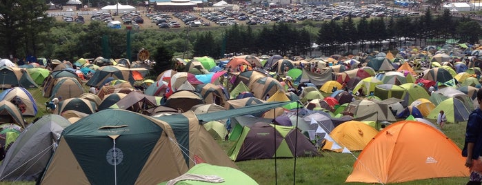 Fuji Rock Festival '13 Camp Site is one of フジロック.