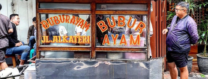Bubur Ayam Alkateri is one of Must-visit Food in Bandung.