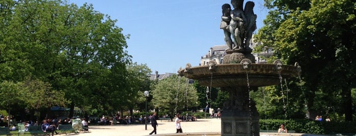 Square Marigny is one of Paris.