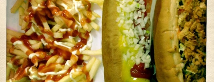 Chicago hot dogs is one of Madrid.