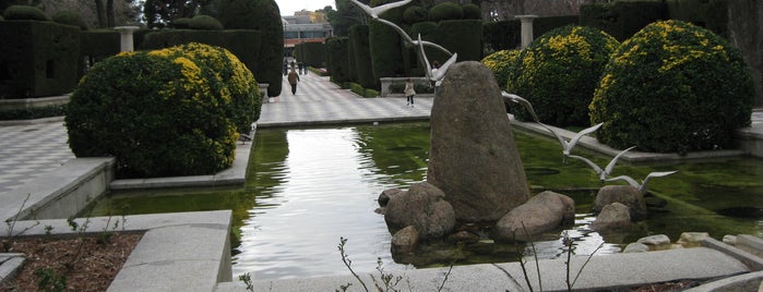 Jardines de Cecilio Rodríguez is one of Ruta Colorea Madrid para conocer el Retiro.