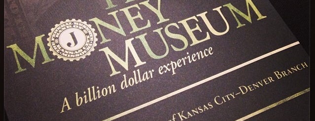 Money Museum At The Federal Reserve is one of Denver Places.