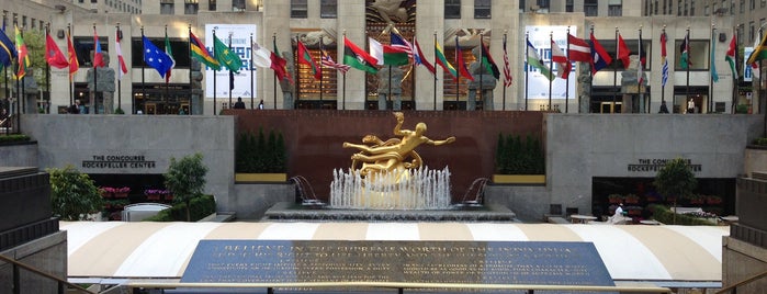 Rockefeller Center is one of NY nov12.