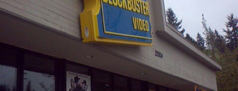 Blockbuster is one of places I go often.