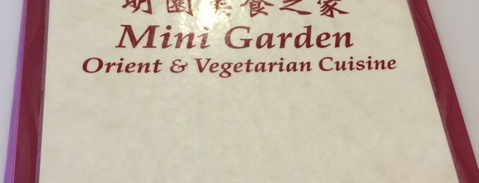 Mini Garden Restaurant is one of Vegetarian/Vegan Friendly Eateries on Oahu.