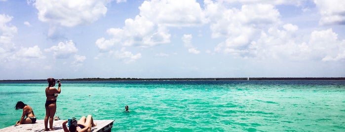 Laguna de Bacalar is one of Locais curtidos por Icha.