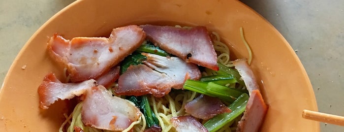 Leong Hua Wan Ton Noodles is one of SG Wanton Mee Trail....