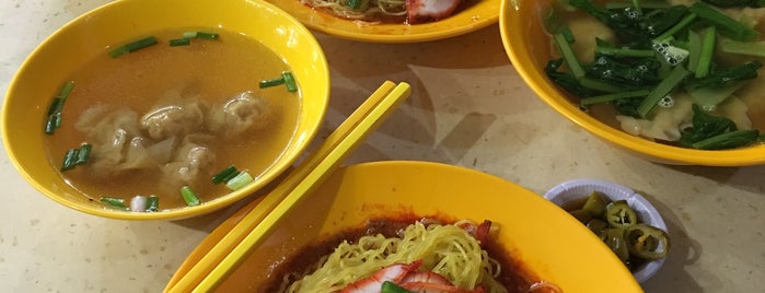 Quan Kee Wanton Noodles 权记云吞面 is one of SG Wanton Mee Trail....