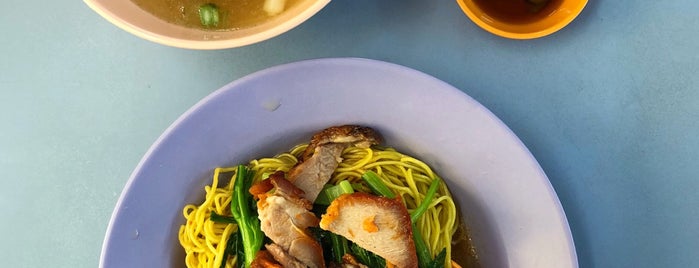 Tian Tian Noodle House 天天面家 is one of SG Wanton Mee Trail....