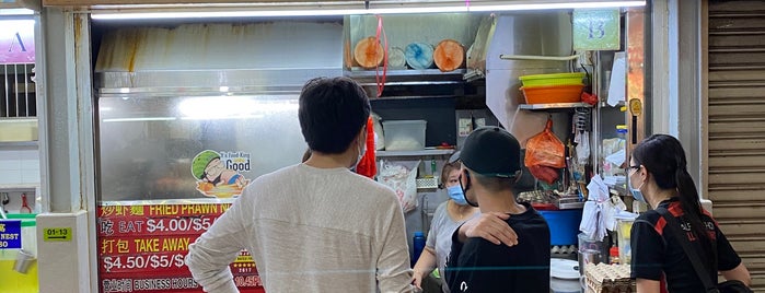 Tiong Bahru Yi Sheng Fried Hokkien Prawn Noodle is one of MICHELIN BIB GOURMAND - Singapore 2019.