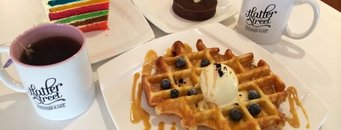 Hatter Street Bakehouse & Café is one of To-do: Waffles!.