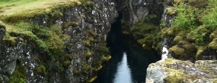 Þingvellir National Park is one of KEF.