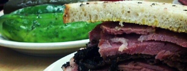 Katz's Delicatessen is one of Authentic NYC Flavors - Places to Eat in NYC.