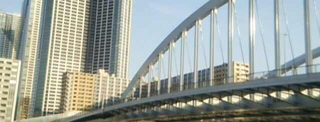 築地大橋 is one of 隅田川の橋.