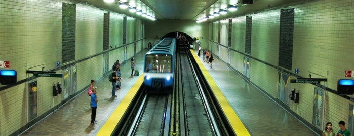 STM Station Saint-Laurent is one of Visiter Montréal - Stations de Métro.