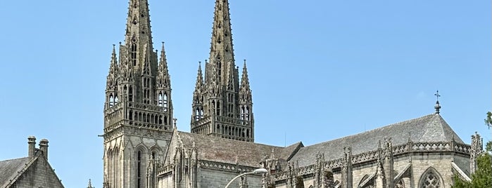Cathédrale Saint-Corentin is one of Lugares favoritos de Alexi.