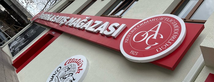 Atatürk Orman Çiftliği Satış Mağazası is one of Imgezer - WW Ice Cream.