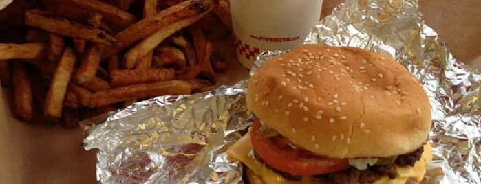 Five Guys is one of The 15 Best Places for Hot Dogs in Miami.