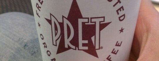 Pret A Manger is one of สถานที่ที่ Andy ถูกใจ.