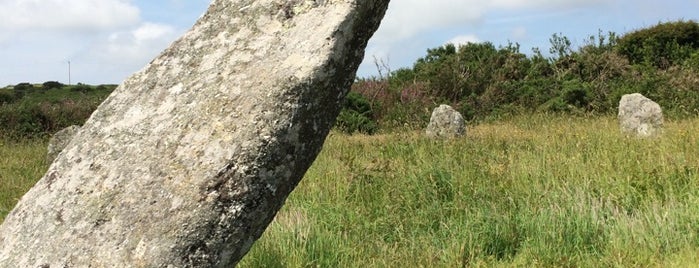 Boscawen Un Stone Circle is one of VENUES for HAUNTED PLACE.