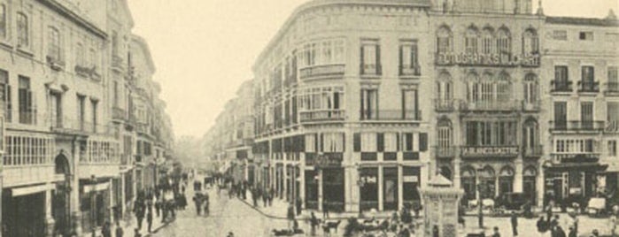 Calle Marqués de Larios is one of Lugares Históricos en Málaga - Historic Sites.