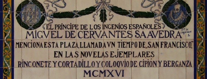Ayuntamiento de Sevilla is one of La Ruta Cervantina Sevillana.