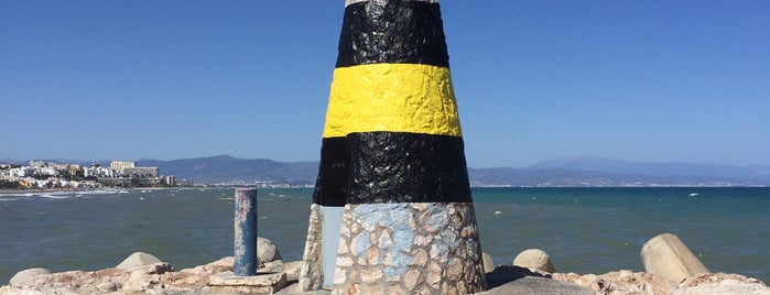 East Lighthouse Puerto Marina is one of Torremolinos.