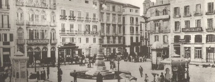 Plaza de la Constitución is one of Lugares Históricos en Málaga - Historic Sites.