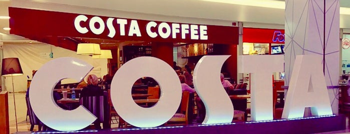 Costa Coffee is one of Davidさんのお気に入りスポット.
