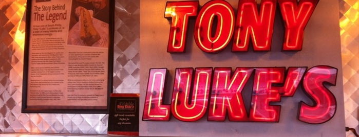 Tony Luke's is one of Most Popular on TVFoodMaps.com.