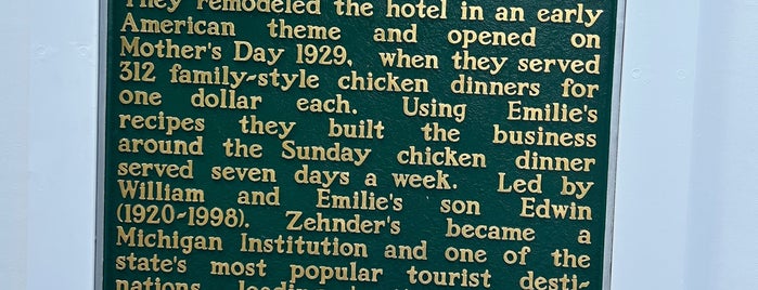 Zehnder's of Frankenmuth is one of Michigan.
